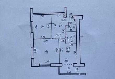 Продаж 2к квартири в ЖК Містечко центральне! 
12 поверх з 13. Ліфт, заведений га. . фото 4