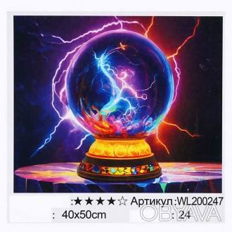 Картина за номерами WL 200247 (30) "WToys", 40х50 см, світиться у темряві, в коробці. . фото 1 Вага:0.000. Розміри:50.0 x 2.0 x 40.0. Упаковка:Коробка. Розмір упаковки:51.00 . . фото 1