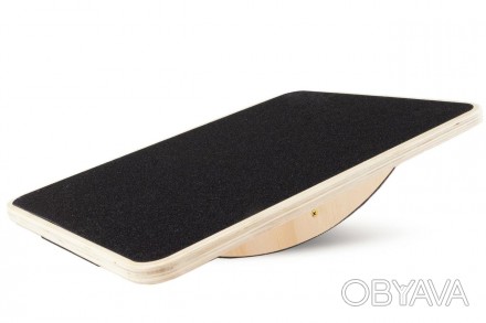 Виконання вправ на нестійкій поверхні платформи ProSource Wooden Balance Board р. . фото 1