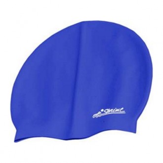 Силіконова шапочка для плавання Sprint Aquatics Silicone Swim Cap — зручна, м'як. . фото 5