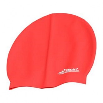 Силіконова шапочка для плавання Sprint Aquatics Silicone Swim Cap — зручна, м'як. . фото 6