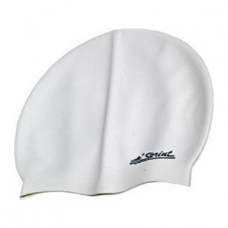 Силіконова шапочка для плавання Sprint Aquatics Silicone Swim Cap — зручна, м'як. . фото 7