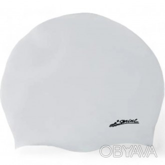 Силіконова шапочка для плавання Sprint Aquatics Silicone Swim Cap — зручна, м'як. . фото 1