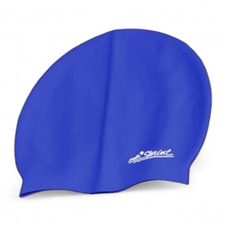 Силіконова шапочка для плавання Sprint Aquatics Silicone Swim Cap — зручна, м'як. . фото 2