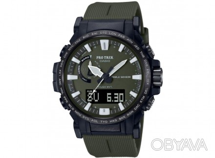 
Casio PRW-61Y-3ER Мужские часы НОВЫЕ!!!
Многофункциональные часы представляют с. . фото 1