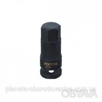 Насадка шестигранник ударна TOPTUL 3/4" HEX 17 мм KADH2417. . фото 1