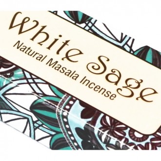 
Аромапалочки Белый Шалфей Намасте Индия NAMASTE INDIA White Sage 15 грамм
Арома. . фото 4