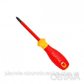 Викрутка PH0 x 60 mm ізольована (1000V) VDE Pro-Plus Series. . фото 1