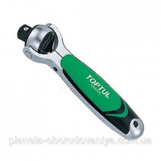 Трещотка 1/2" с шарниром (360°) TOPTUL 72 зубца укороченная CJNM1616. Одесса. фото 1 Трещотка 1/2" с шарниром (360°) TOPTUL 72 зубца укороченная CJNM1616. Одесса. фото 1