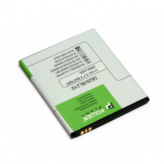 Акумулятор PowerPlant Lenovo S820 (BL210) 2000mAh. Бородянка. фото 1 Акумулятор PowerPlant Lenovo S820 (BL210) 2000mAh. Бородянка. фото 1