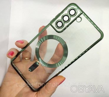 Силиконовый чехол, MAGSAFE, бампер для Samsung Galaxy S22