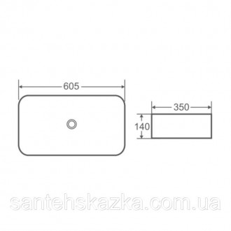 Раковина-чаша Qtap Tern 605x350x140 White QT17112270W становится все более попул. . фото 3