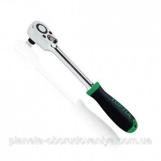 Трещотка 1/4" 72 зубца (резиновая ручка) TOPTUL CJRM0815. Одесса. фото 1 Трещотка 1/4" 72 зубца (резиновая ручка) TOPTUL CJRM0815. Одесса. фото 1