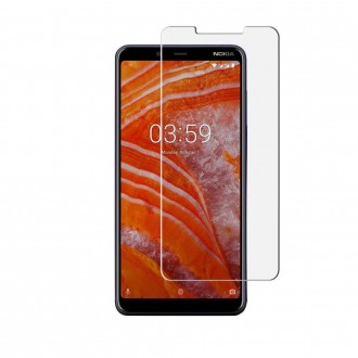 Захисне скло PowerPlant для Nokia 3.1 Plus. Бородянка. фото 1 Захисне скло PowerPlant для Nokia 3.1 Plus. Бородянка. фото 1