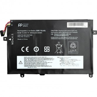 Акумулятор PowerPlant для ноутбуків Lenovo Thinkpad E470 (01AV411) 10.95V 3650mA. Бородянка. фото 1 Акумулятор PowerPlant для ноутбуків Lenovo Thinkpad E470 (01AV411) 10.95V 3650mA. Бородянка. фото 1