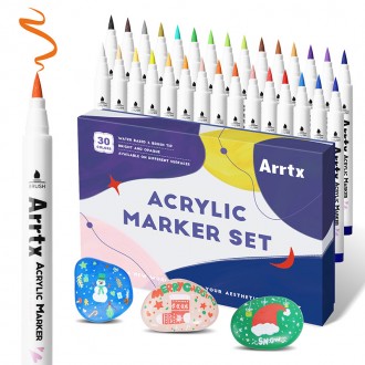 Акрилові маркери Arrtx AACM-0530B. Бородянка. фото 1 Акрилові маркери Arrtx AACM-0530B. Бородянка. фото 1