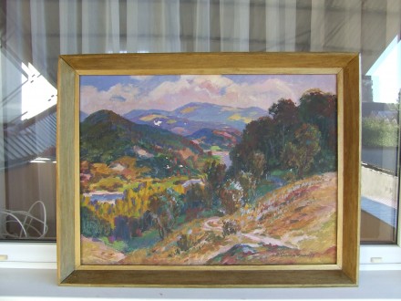 Зас. худ.укр. Демидюк В. раз. 75 х 55 см. х.м. 1979 г. Закарпатская школа У. Ужгород. фото 1 Зас. худ.укр. Демидюк В. раз. 75 х 55 см. х.м. 1979 г. Закарпатская школа У. Ужгород. фото 1