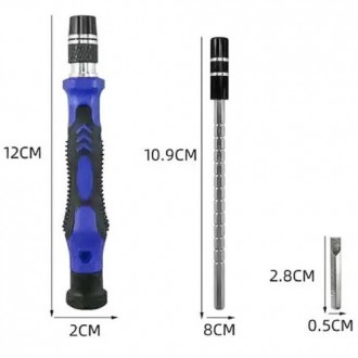 Набор прецизионных отверток бит 58 в 1, магнитных, PI-58-1
 
1. Набор отверток с. . фото 7