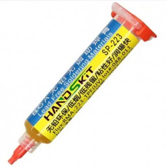 Паяльный флюс-гель HandsKit SP-223, 10 г. Киев. фото 1 Паяльный флюс-гель HandsKit SP-223, 10 г. Киев. фото 1