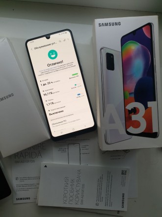 SAMSUNG Galaxy A31 SM-A315
4GB / 128GB
Характеристики . . фото 4