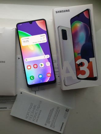 SAMSUNG Galaxy A31 SM-A315
4GB / 128GB
Характеристики . . фото 2