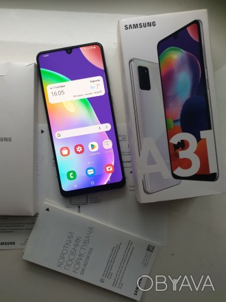 SAMSUNG Galaxy A31 SM-A315
4GB / 128GB
Характеристики . . фото 1