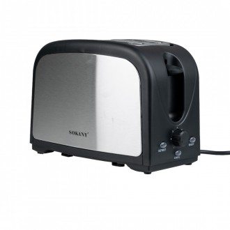 Тостер Sokany HJT-008s Slice Toaster 800W тостерница для бутербродов. Дніпро. фото 1 Тостер Sokany HJT-008s Slice Toaster 800W тостерница для бутербродов. Дніпро. фото 1