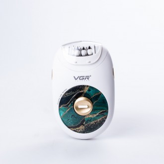 Эпилятор женский аккумуляторный 2 скорости USB депилятор для тела и ног VGR V-70. Дніпро. фото 1 Эпилятор женский аккумуляторный 2 скорости USB депилятор для тела и ног VGR V-70. Дніпро. фото 1