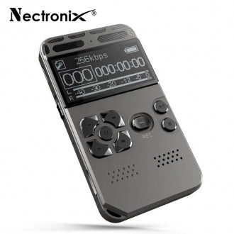 Диктофон цифровой профессиональный с активацией голосом Nectronix V35, память 8 . Дніпро. фото 1 Диктофон цифровой профессиональный с активацией голосом Nectronix V35, память 8 . Дніпро. фото 1