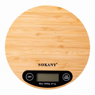Кухонные весы Sokany SK-19024 электронные до 5 кг. Дніпро. фото 1 Кухонные весы Sokany SK-19024 электронные до 5 кг. Дніпро. фото 1