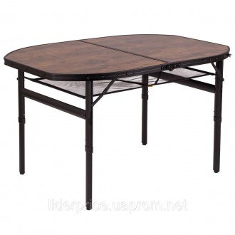 Стіл Bo-Camp Melrose Oval 120x80 cm Black/Wood look (1404220), оригінал!!. Харків. фото 1 Стіл Bo-Camp Melrose Oval 120x80 cm Black/Wood look (1404220), оригінал!!. Харків. фото 1