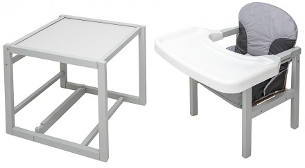 Стільчик-трансформер Babyroom Поні-250 сірий сірий / графіт. Одеса. фото 1 Стільчик-трансформер Babyroom Поні-250 сірий сірий / графіт. Одеса. фото 1