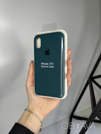 Силиконовый чехол Silicone Case для Apple iPhone X/XS с микрофиброй
Защитите iPh. . фото 1