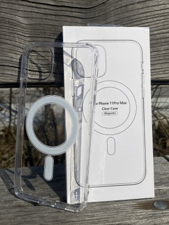 Чехол TPU Clear Case with Magsafe – тонкая и легкая панель-накладка, разработанн. . фото 3