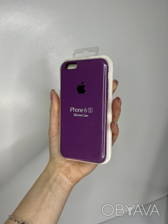 Силиконовый чехол Silicone Case для Apple iPhone 6/6s с микрофиброй
Защитите iPh. . фото 1