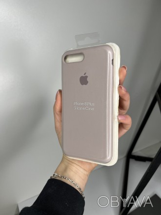 Силиконовый чехол Silicone Case для Apple iPhone 7 Plus /8 Plus с микрофиброй
За. . фото 1