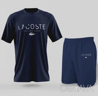 
Мужской спортивный комплект костюм LaCoste
Характеристики:
Футболка:
 Материал . . фото 1