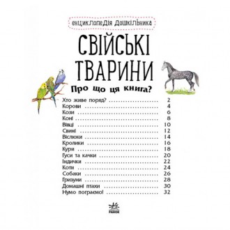 Книга поможет маленькому почемучке получить общее представление о домашних живот. . фото 6