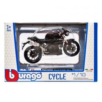 Детская модель Мотоцикла "TRIUMPH Speed Triple 2011" Bburago 18-51030-11 масшт. Киев. фото 1 Детская модель Мотоцикла "TRIUMPH Speed Triple 2011" Bburago 18-51030-11 масшт. Киев. фото 1