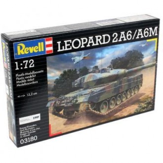 Сборная модель Revell Танк Леопард 2 уровень 4, 1:72 (RVL-03180). Бровары. фото 1 Сборная модель Revell Танк Леопард 2 уровень 4, 1:72 (RVL-03180). Бровары. фото 1