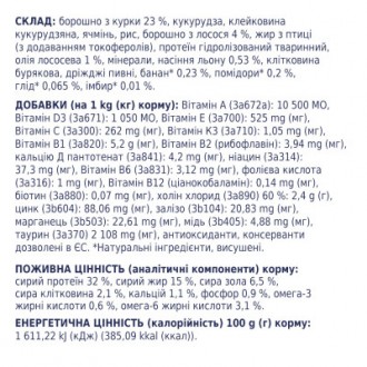 Сухой премиум-рацион Club 4 Paws содержит 27% мясных и рыбных ингредиентов на пе. . фото 6