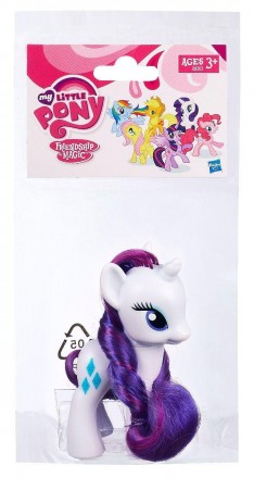 Фигурка Литл пони Рарити 8 см - Rarity, My Little Pony, Friendship is Magic, Has. . фото 3