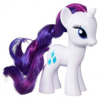 Фигурка Литл пони Рарити 8 см - Rarity, My Little Pony, Friendship is Magic, Has. . фото 2