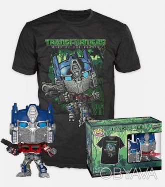 Фігурка і футболка , розмір М Funko POP! Transformers Optimus Prime Фанко Оптіму