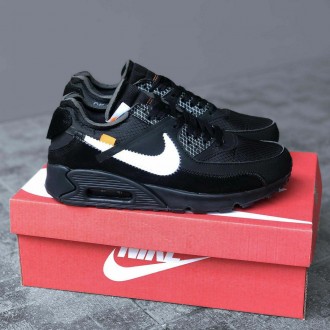 Кроссовки мужские черные Nike Air MAx 90 Off White
Черные мужские кроссовки Найк. . фото 8