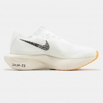 Кроссовки мужские белые Nike Air ZoomX Vaporfly White Black Orange
Мужские кросс. . фото 3