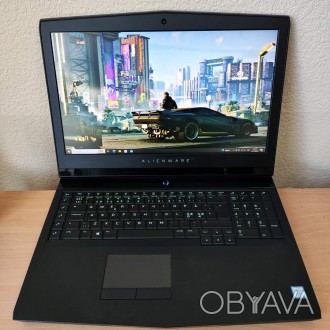 Игровой ноутбук Dell Alienware 17 R4 17.3" IPS 2K 120Гц i7-7700HQ 4 ядра/32 Gb D. . фото 1