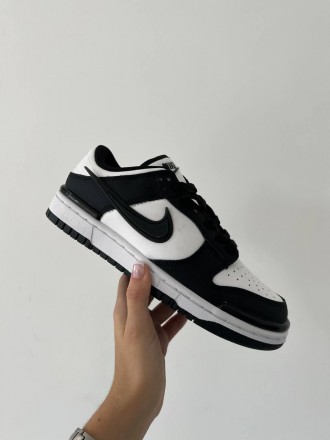 Кроссовки мужские черно-белые Nike SB Dunk Low Black White
Мужские кроссовки Най. . фото 3