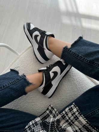 Кроссовки мужские черно-белые Nike SB Dunk Low Black White
Мужские кроссовки Най. . фото 10