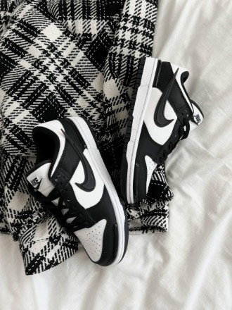 Кроссовки мужские черно-белые Nike SB Dunk Low Black White
Мужские кроссовки Най. . фото 2